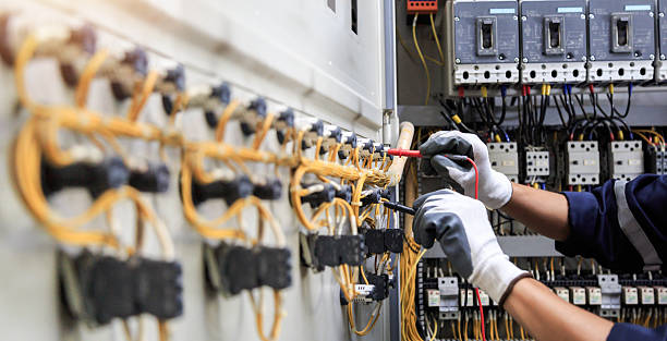 Professional Electrician technician working in East Moline, IL